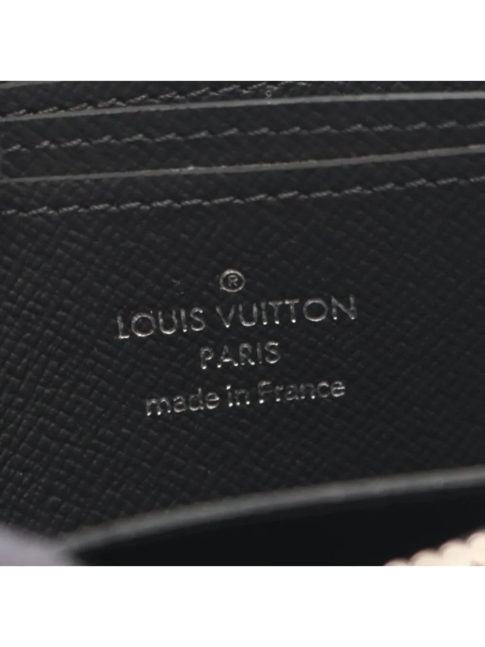 Louis Vuitton Coin Purse Zippy Damier Graphite